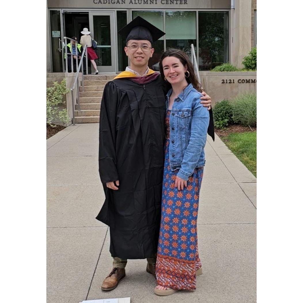 2024 - After 3 years of balancing a full-time job and graduate school, Terance graduated with his Master of Healthcare Administration!