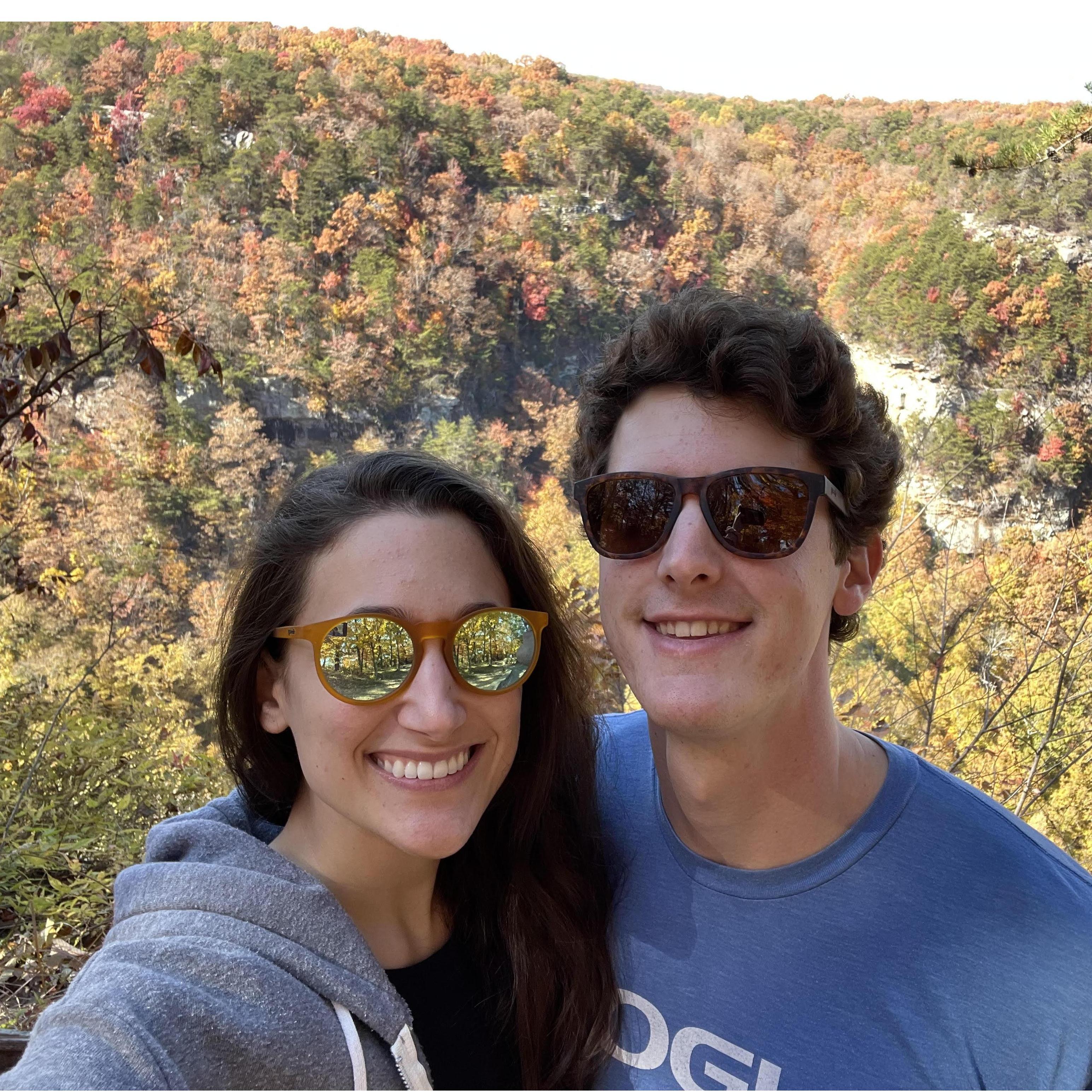 Hiking in Chattanooga. 11/10/2021