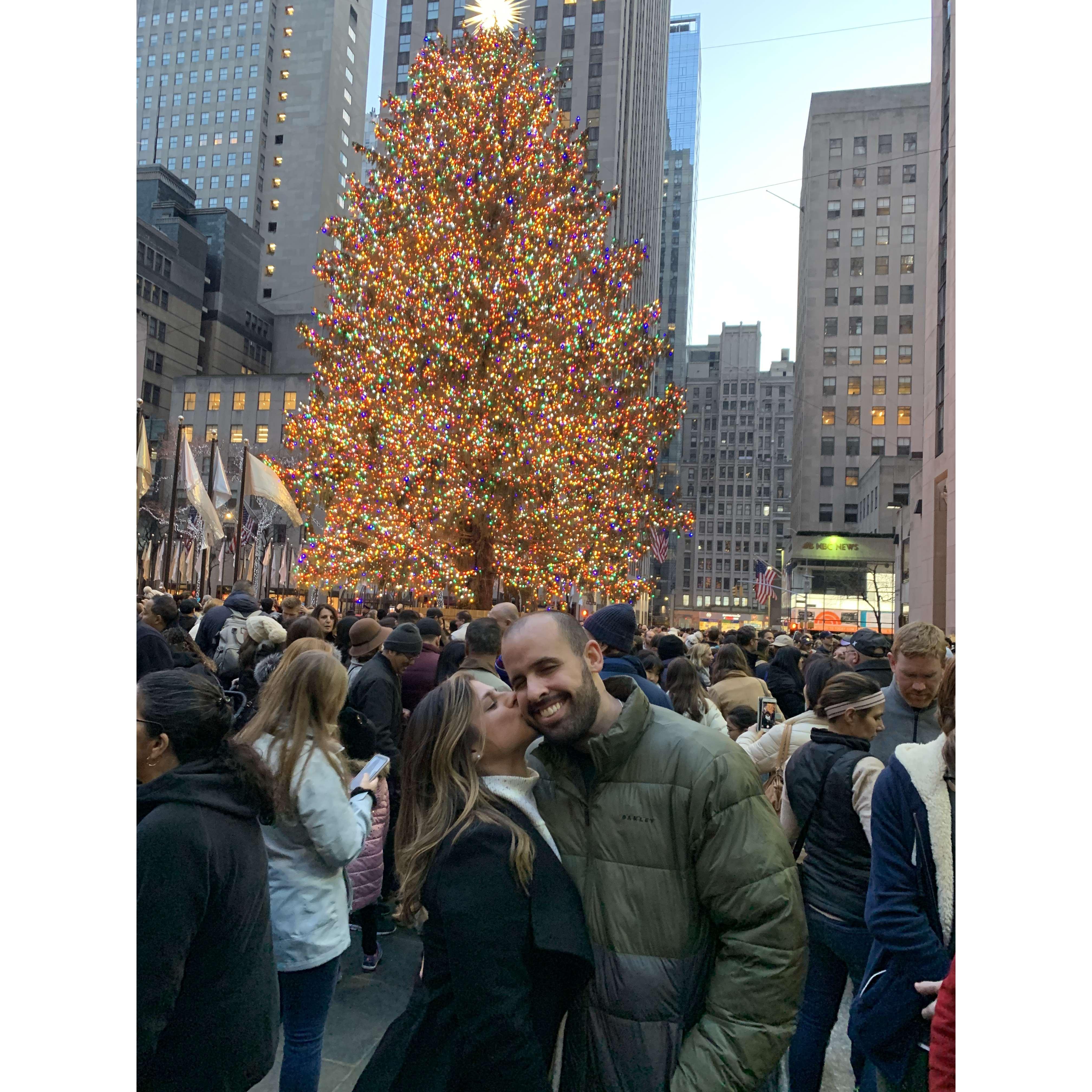 Our first Christmas in New York City