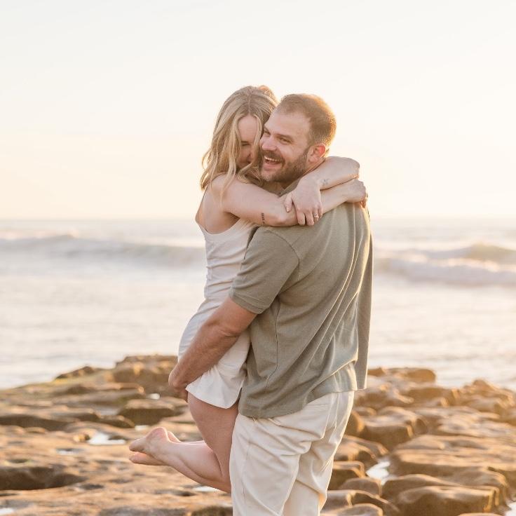 Engagement photos, March 2025 La Jolla