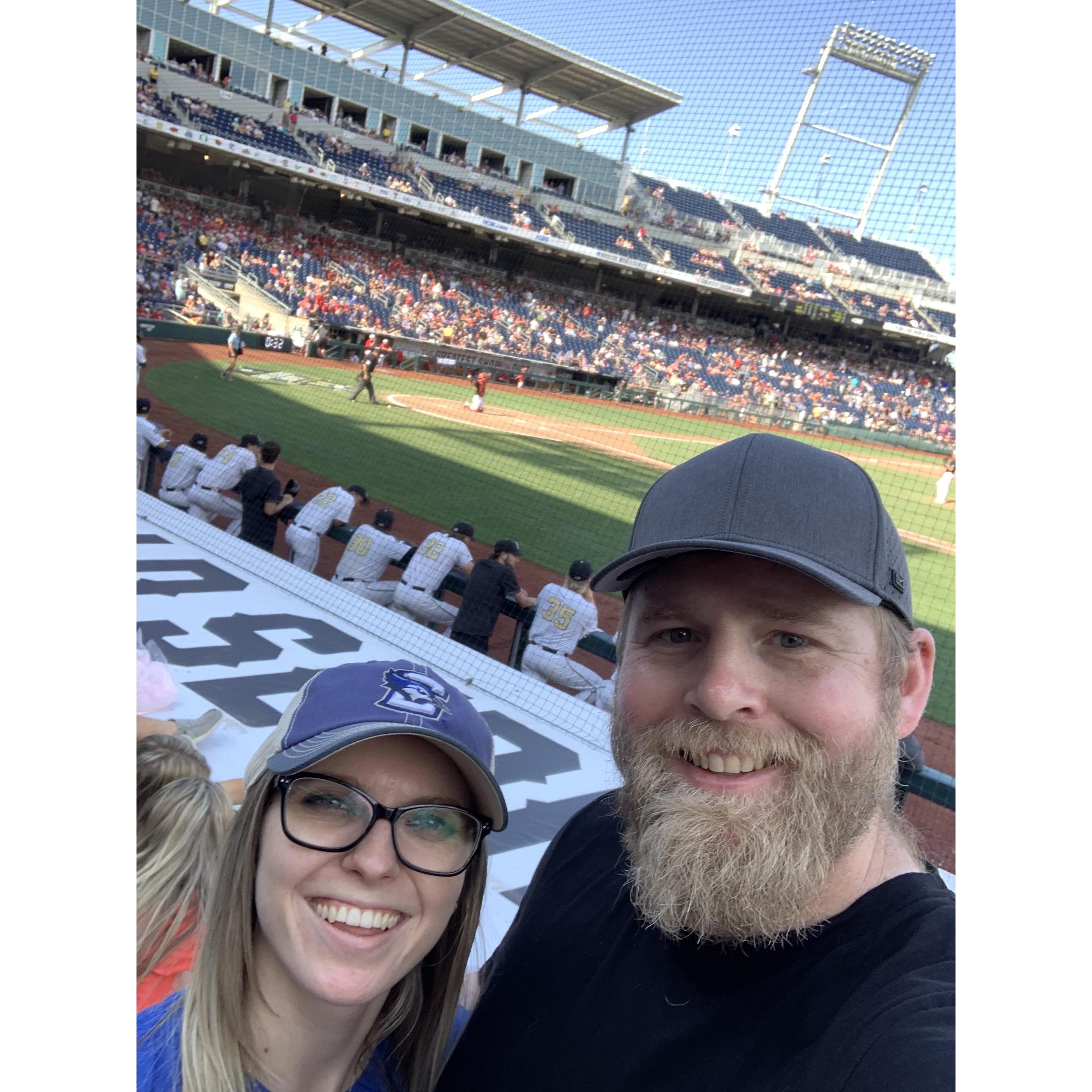 College World Series in Omaha, NE 2021