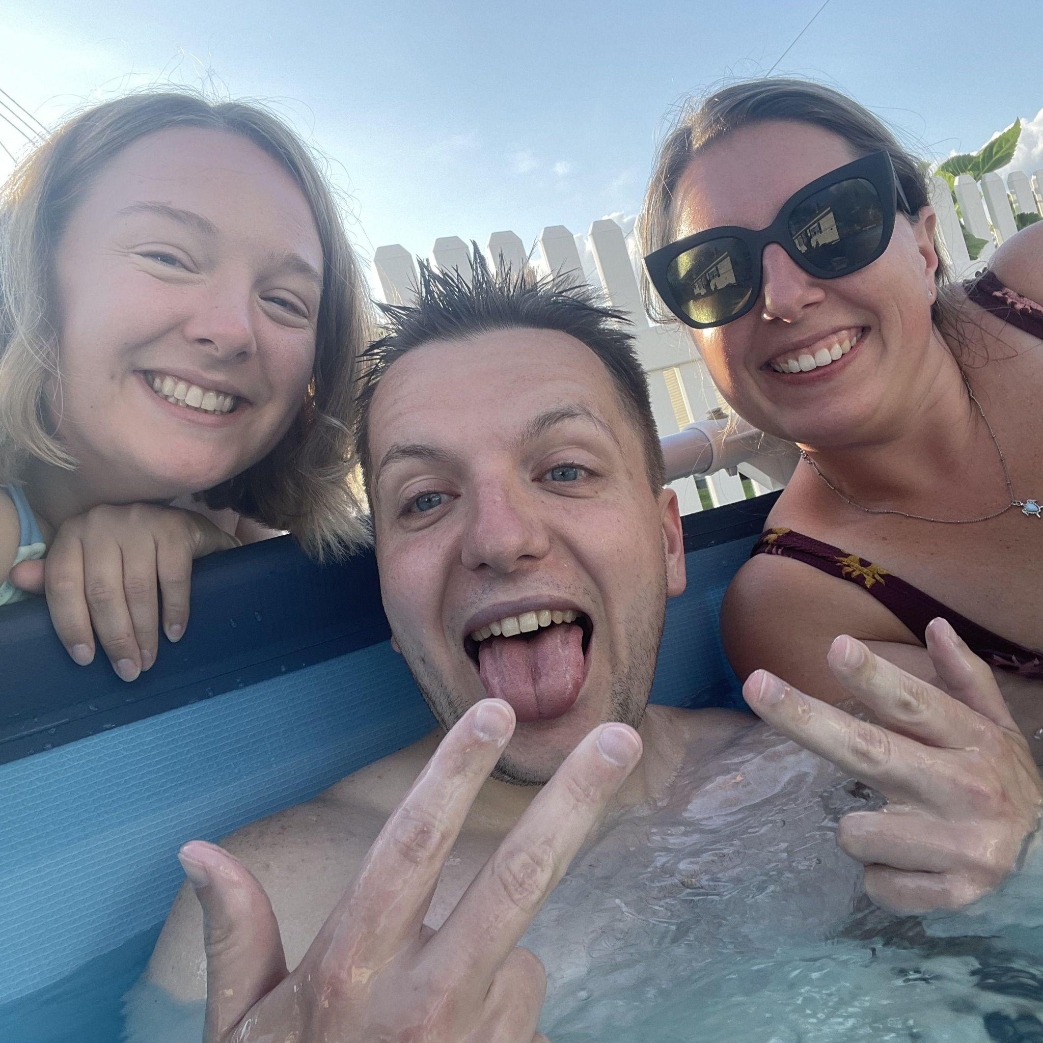 The Bride, Groom & Officiant Cait - July, 2025