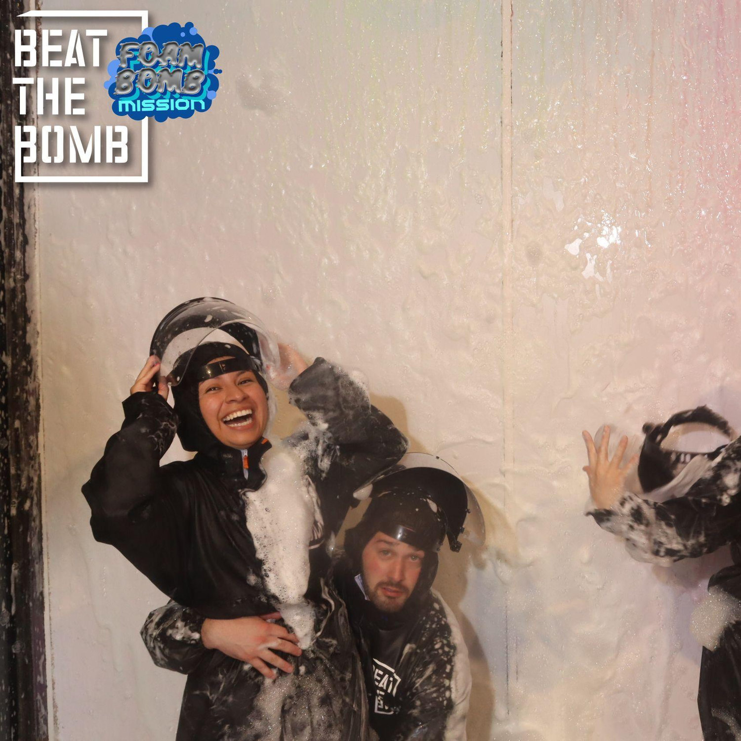 Foam bomb!