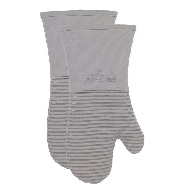 All-Clad Textiles Oven Mitt, 2 Pack, Titanium, 2 Count