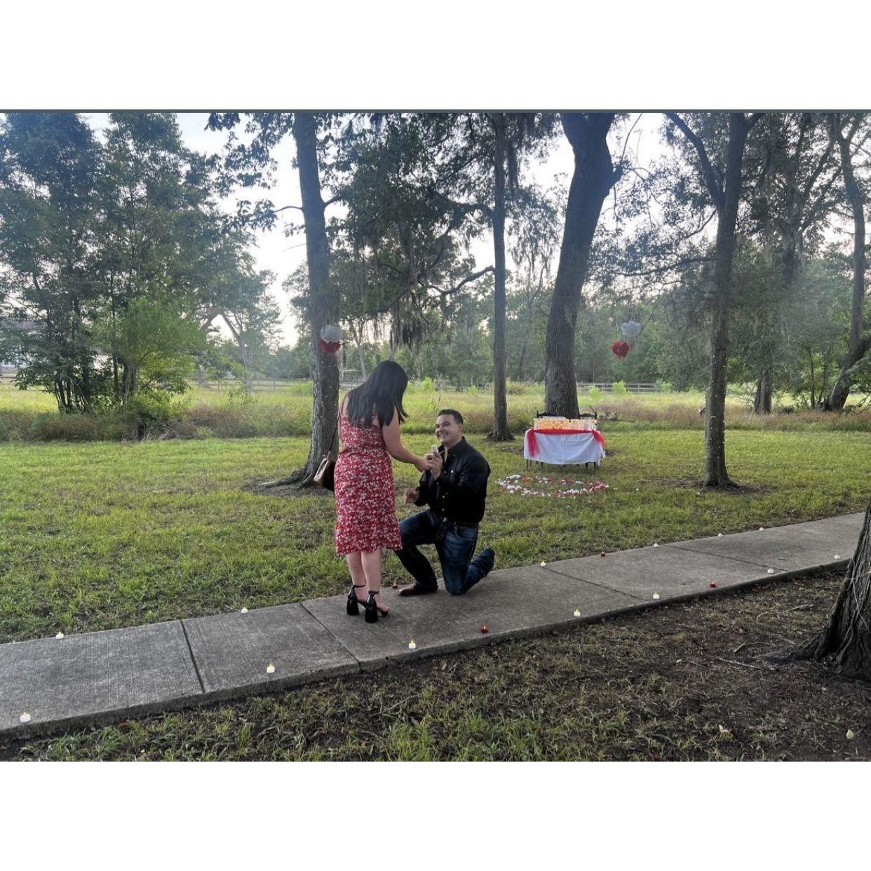 Day of our engagement!