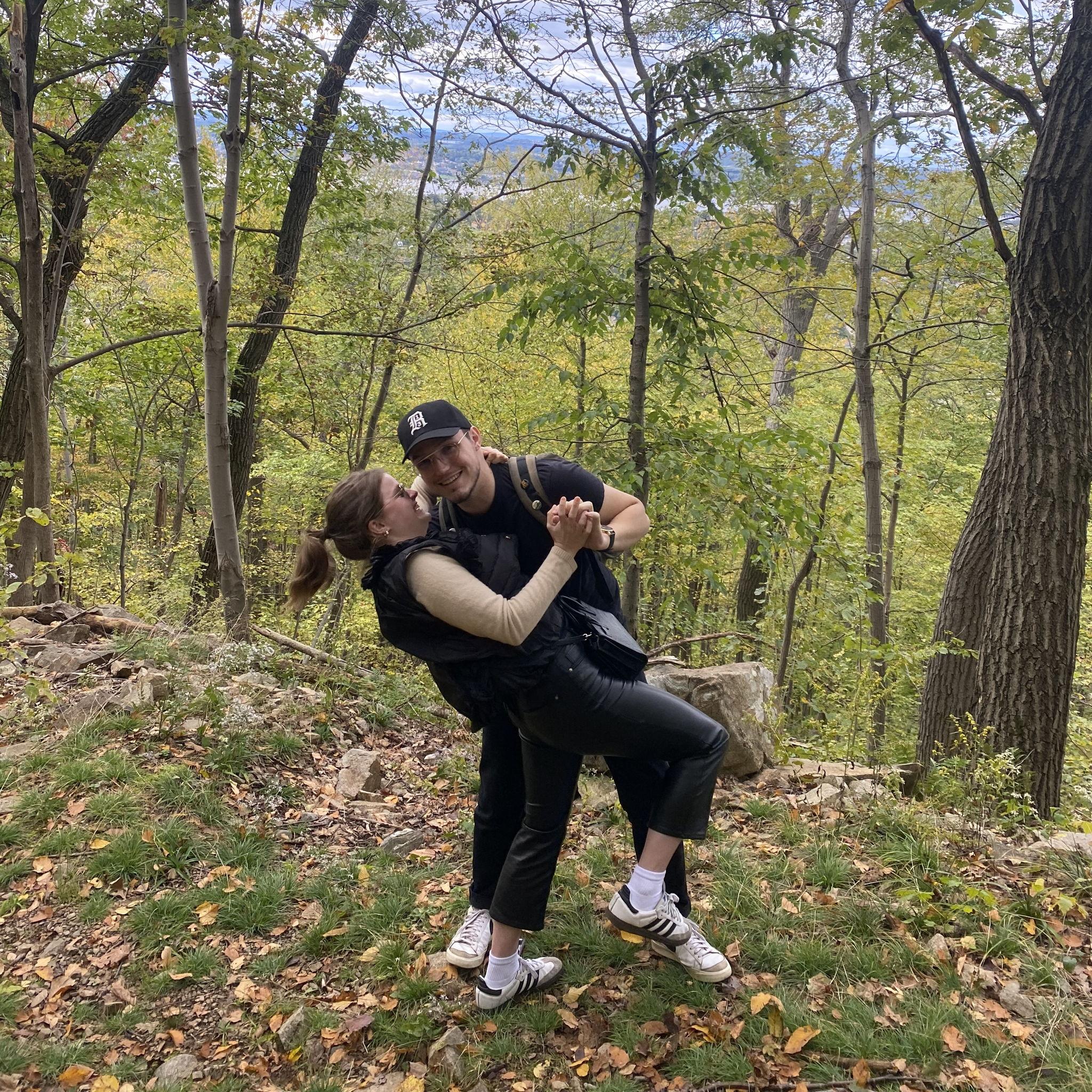 Our second anniversary hike