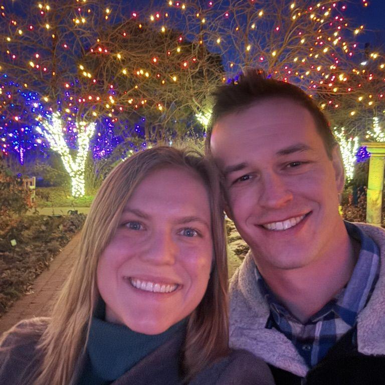 Steven proposed just a short while after this photo was taken