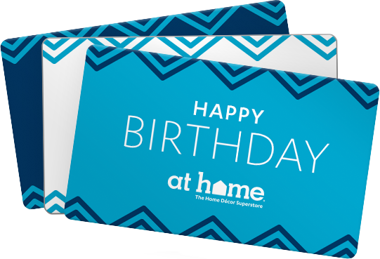 At Home gift card