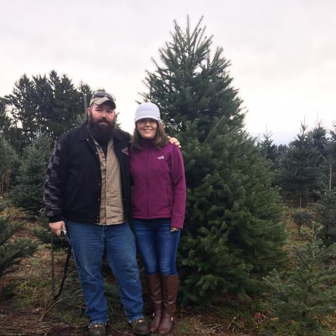 Our first Christmas Tree. December 2018.