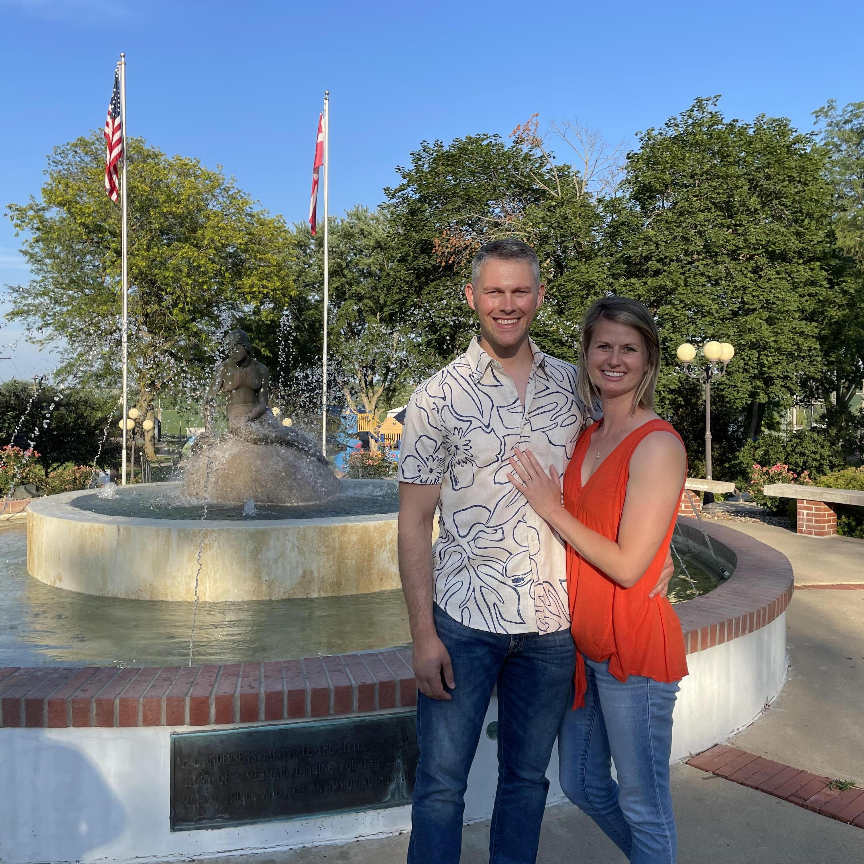 Zeb proposed on the 4th of July and Taylor said YES!