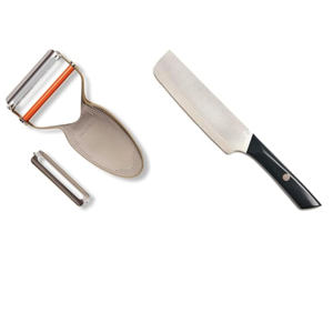 Christopher Kimball's Milk Street - Precision Peeler and Nakiri Vegetable Knife Bundle
