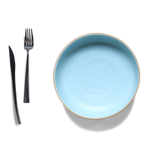 8" Coupe Pasta Bowl - Toasted | Turquoise