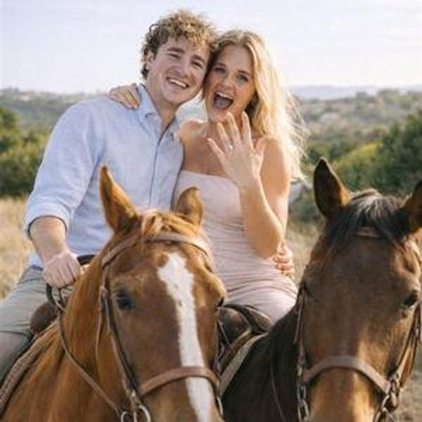 Horseback Riding On Our Honeymoon