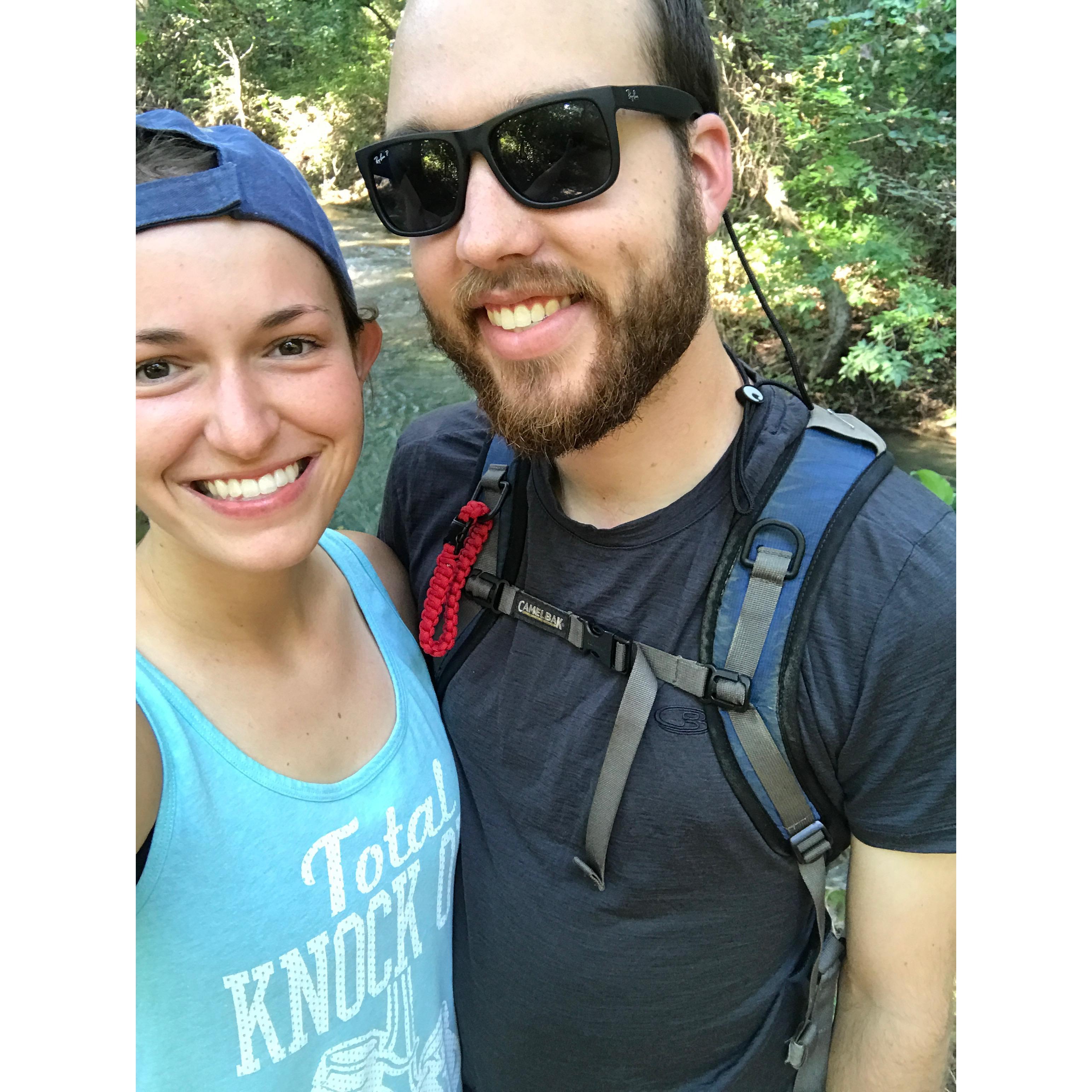 The first hike of many!
