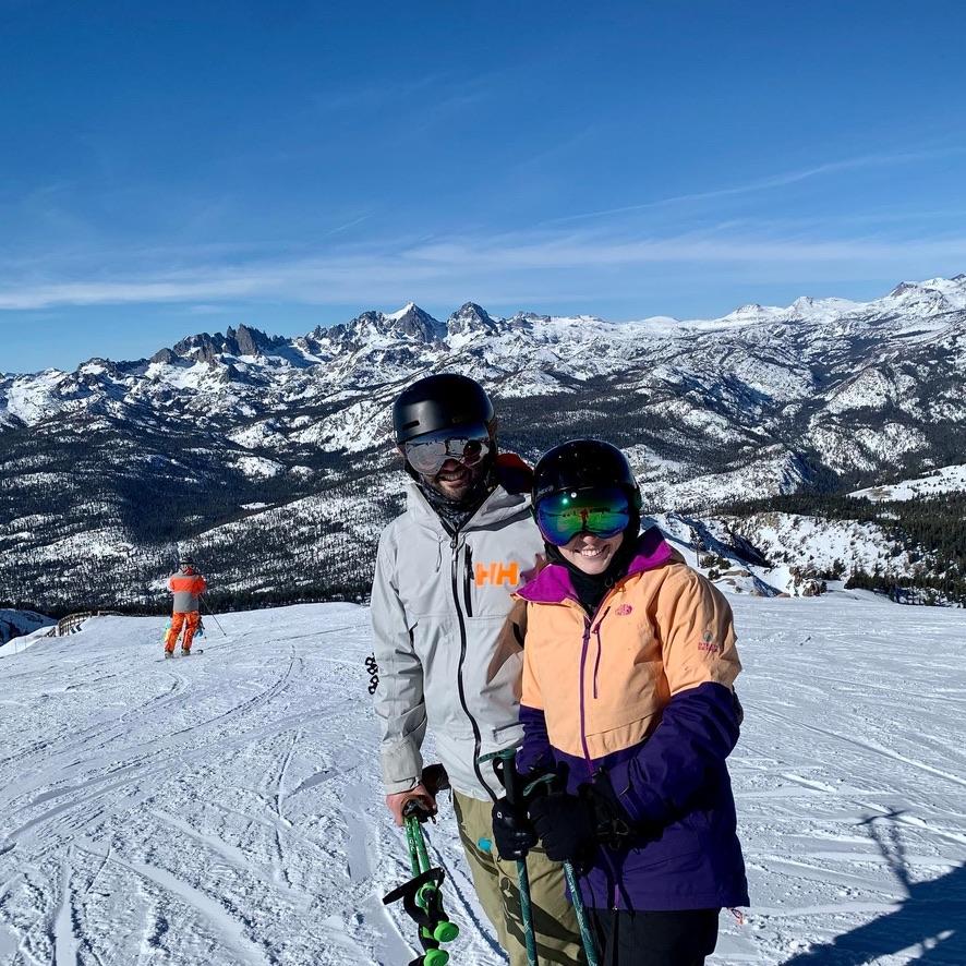 Our favorite thing to do together! Mammoth, 2022