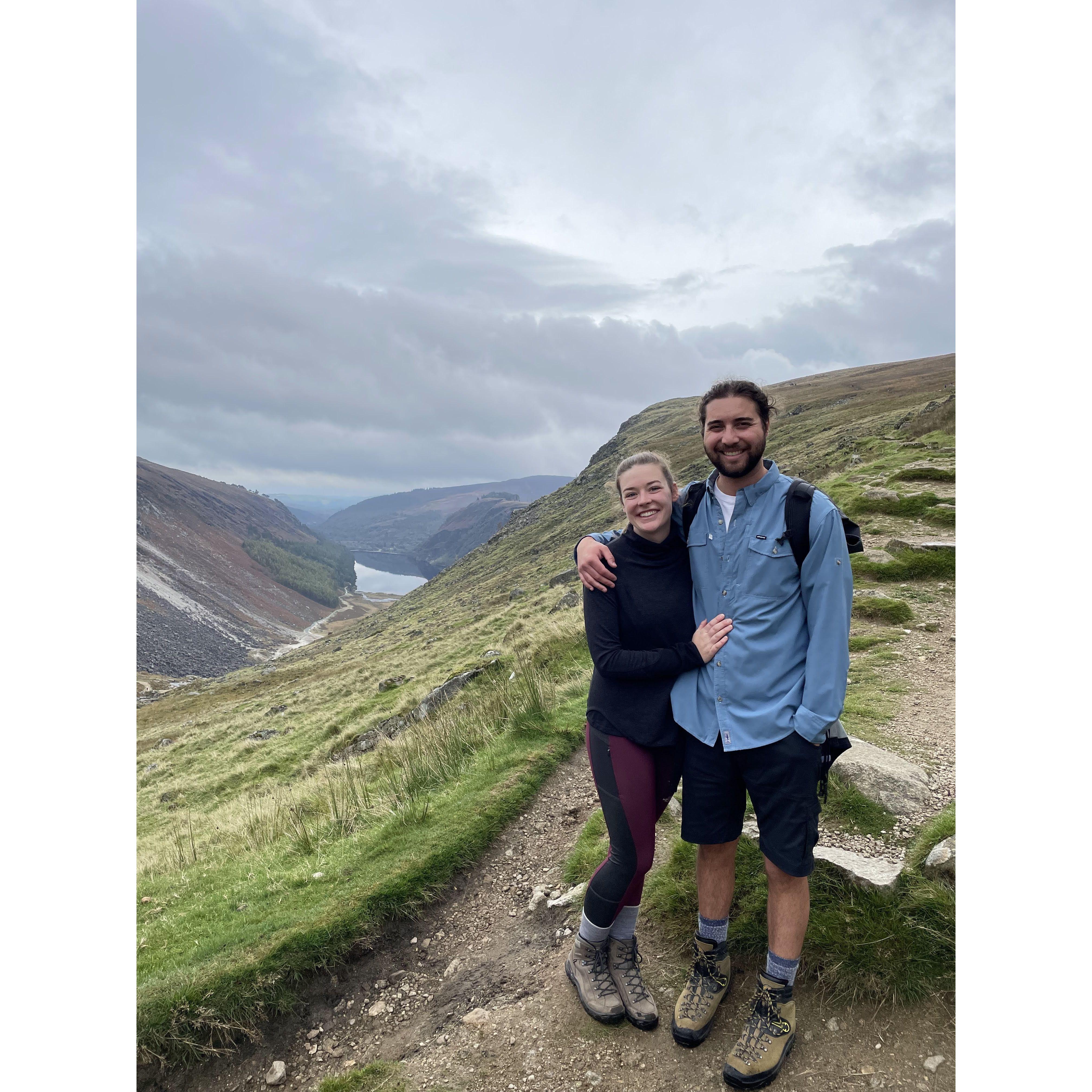 We avoided major homesickness by finding opportunities to hike and enjoy the outdoors in our new home. (October 2021)