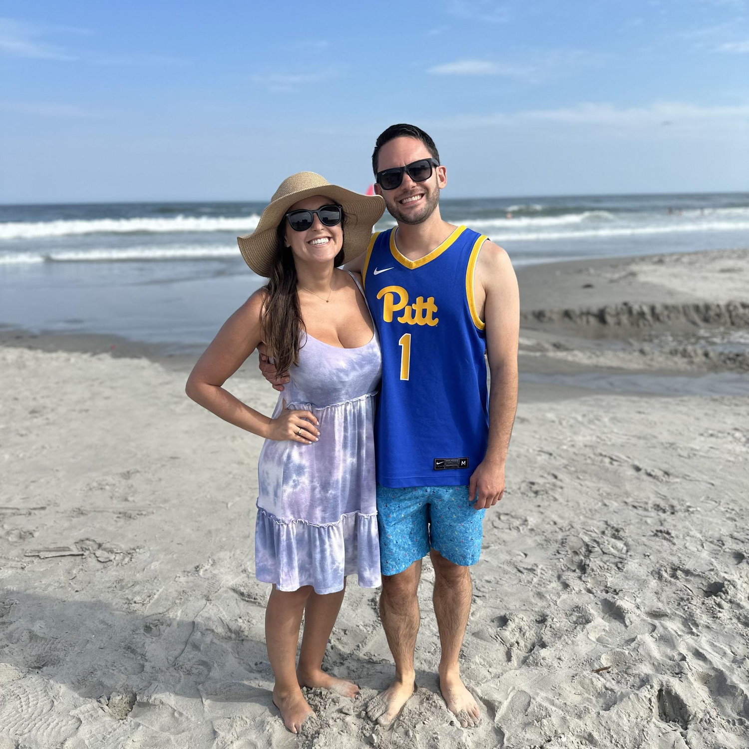 We love spending 4th of July down the shore at Steve's family's Ocean City, NJ house! July 2024.