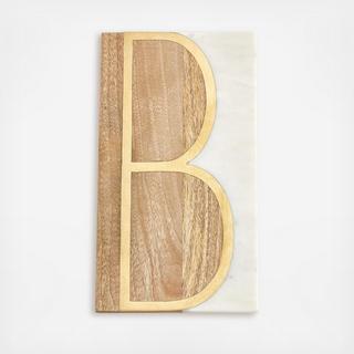 Monogrammed Serving Board