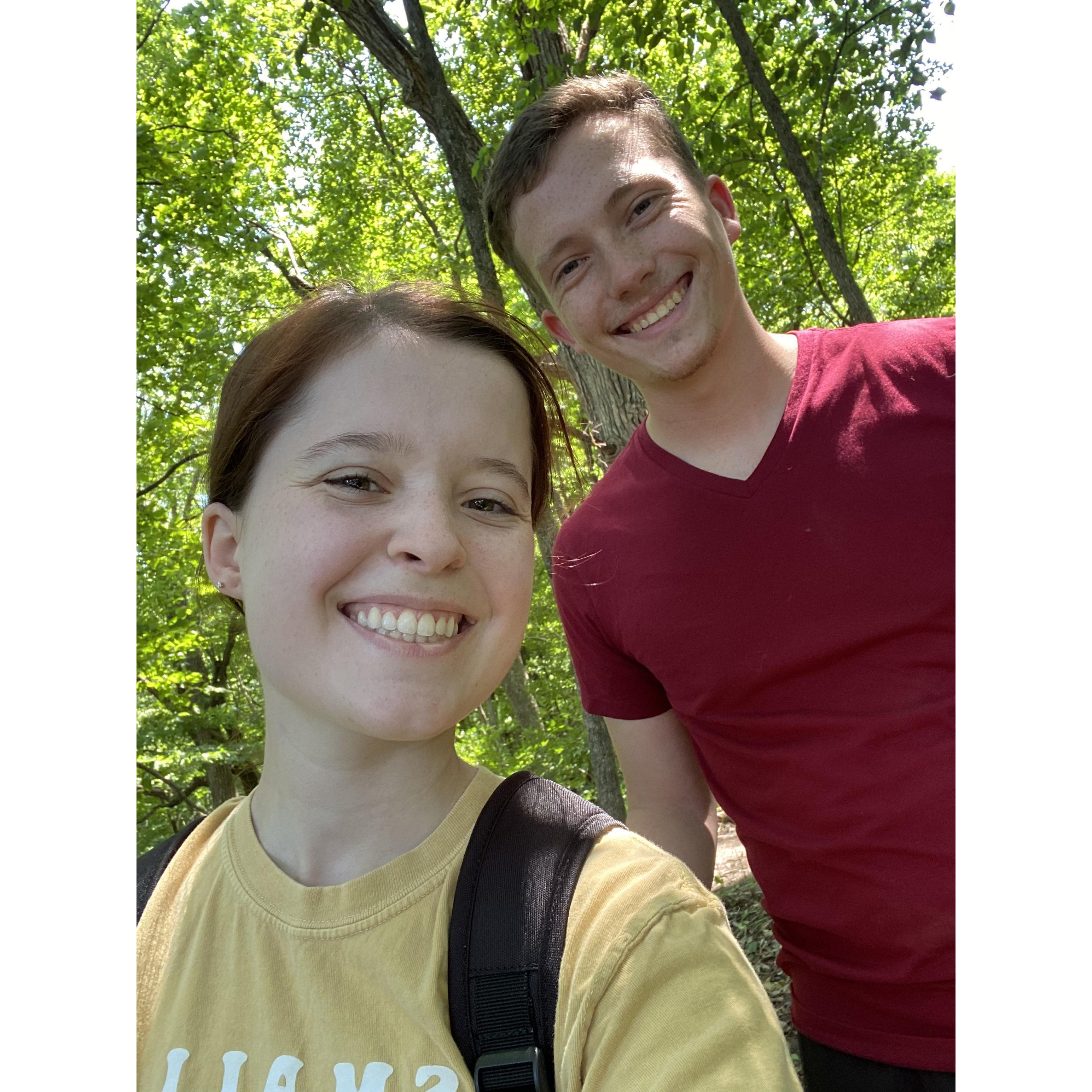 This was taken within five minutes before he proposed :)