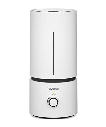 raydrop Cool Mist Humidifiers for Babies, 1.70 L Quiet and Small Ultrasonic Humidifier for Bedroom Nightstand, Space-Saving, Auto Shut Off-(0.45 Gallon, US 110 V)
