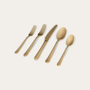 Fable Gold Matter Flatware Set - 20 Pieces