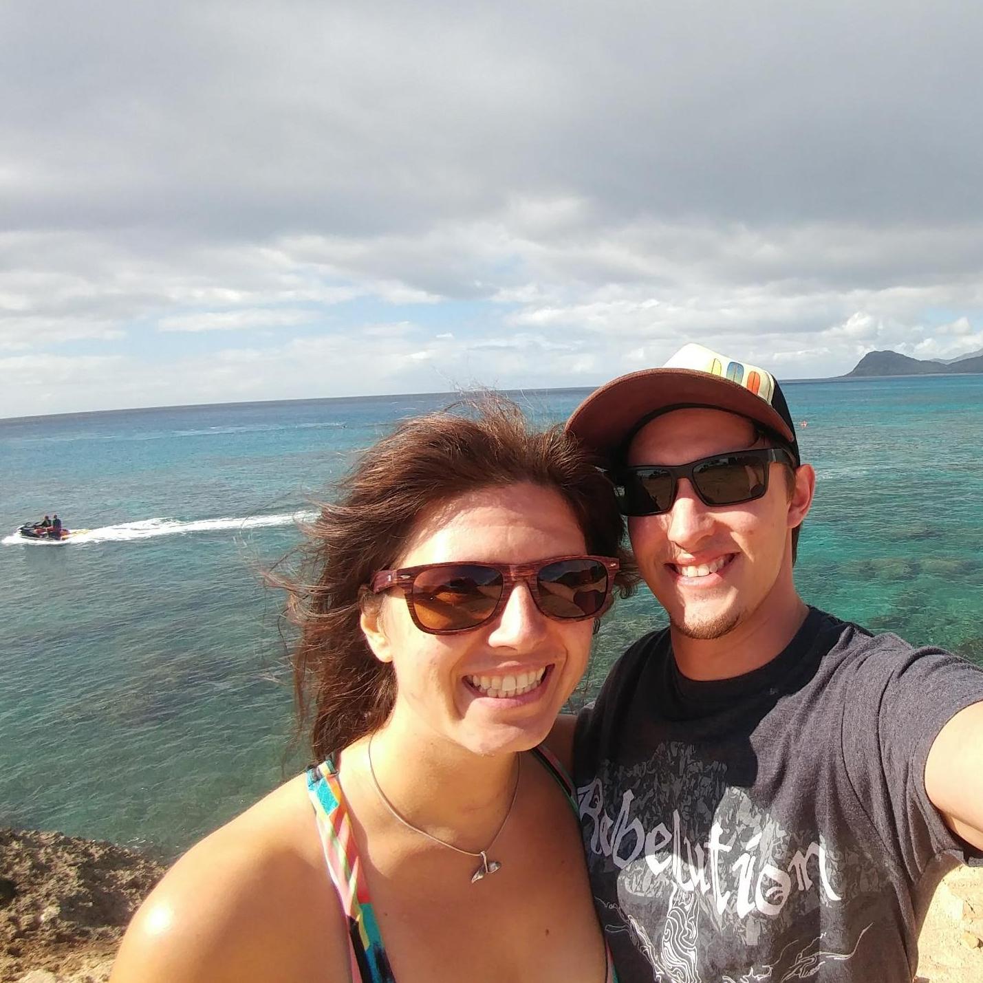 Snorkeling at Electric Beach, always a good adventure.