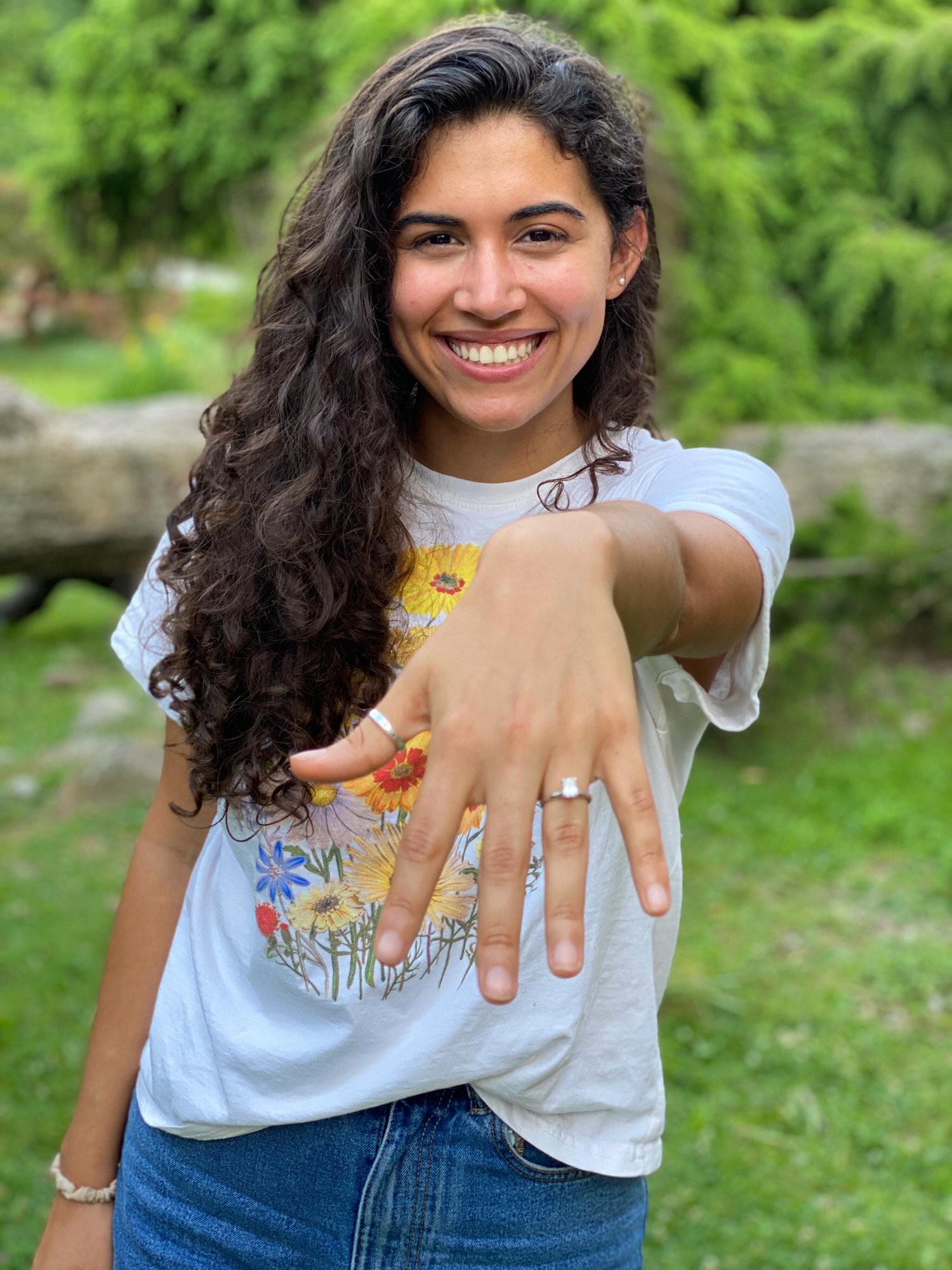 I said YES!!!  Over the moon!!