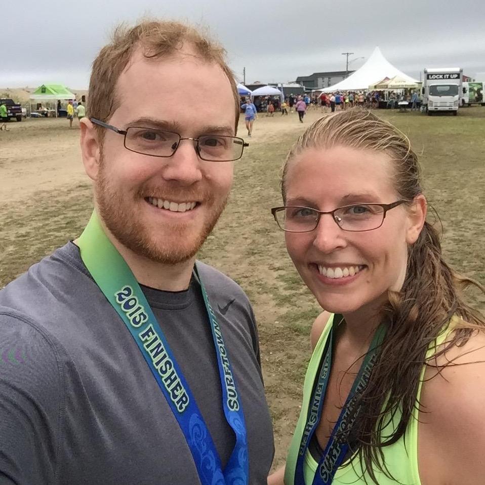 Our first half marathon!