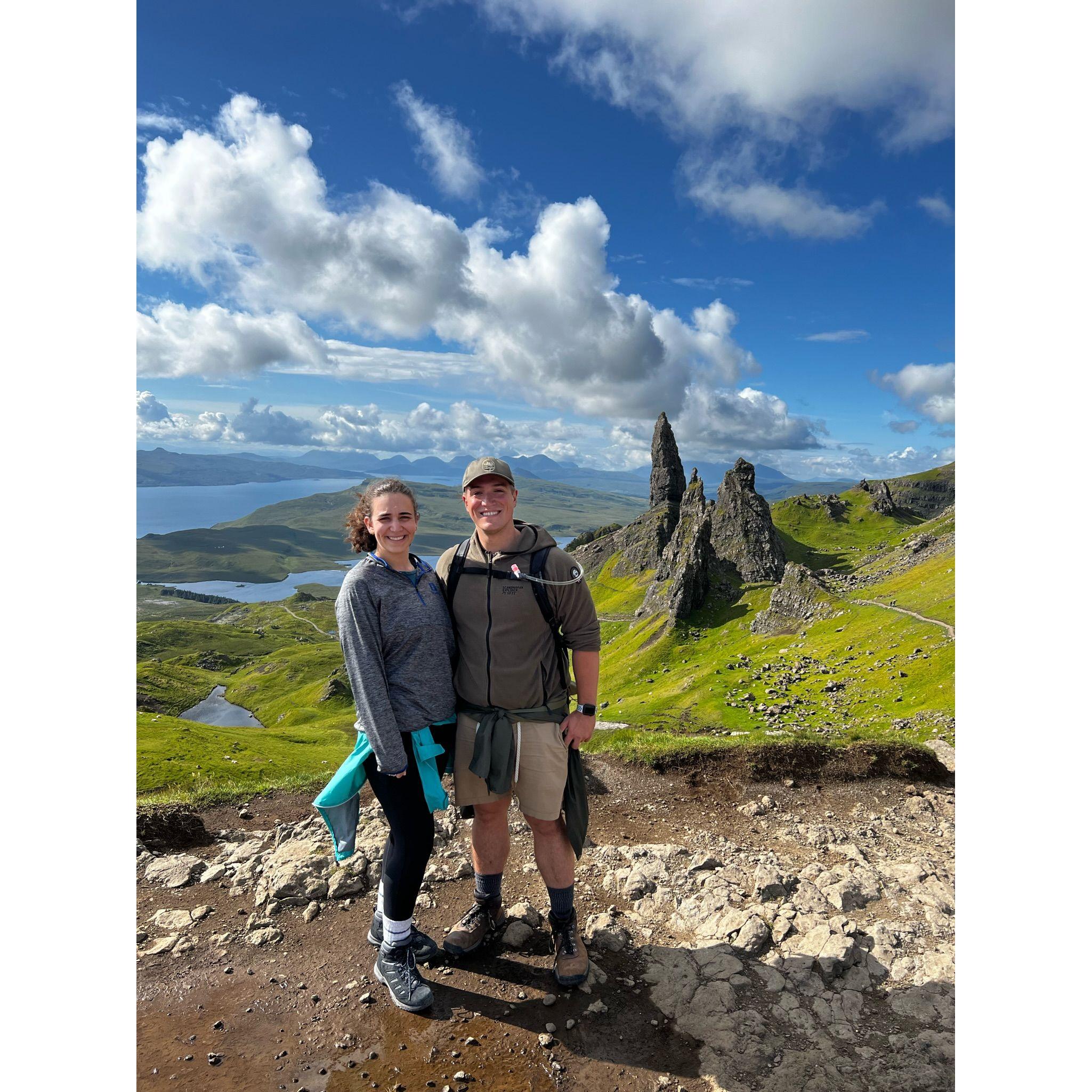 Gorgeous views on the Isle of Skye!