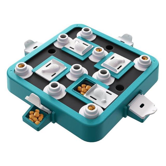 Aluckmao Dog Puzzle - Dog Food Puzzle Toy Feeder, Treat Puzzle Toys for Dogs Mental Stimulation & Mentally Stimulating (Green)