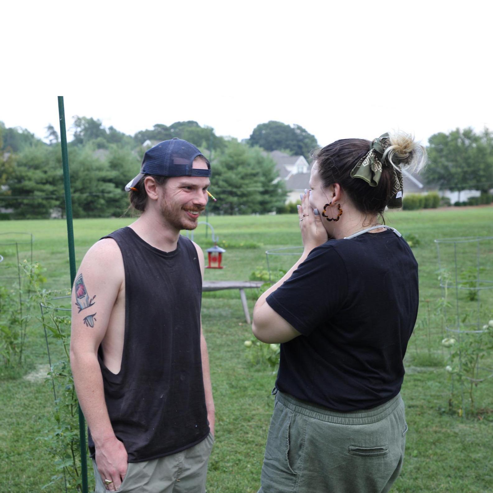 our home-garden engagement
