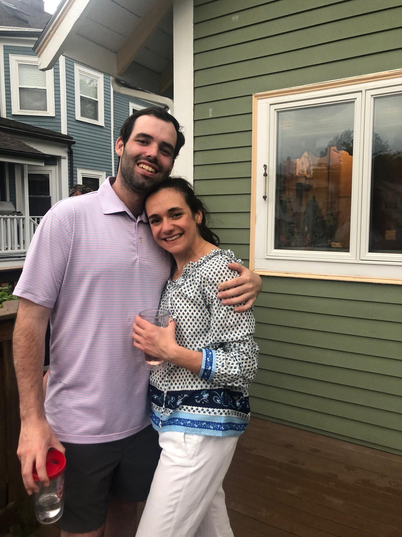 Housewarming party for our first place together