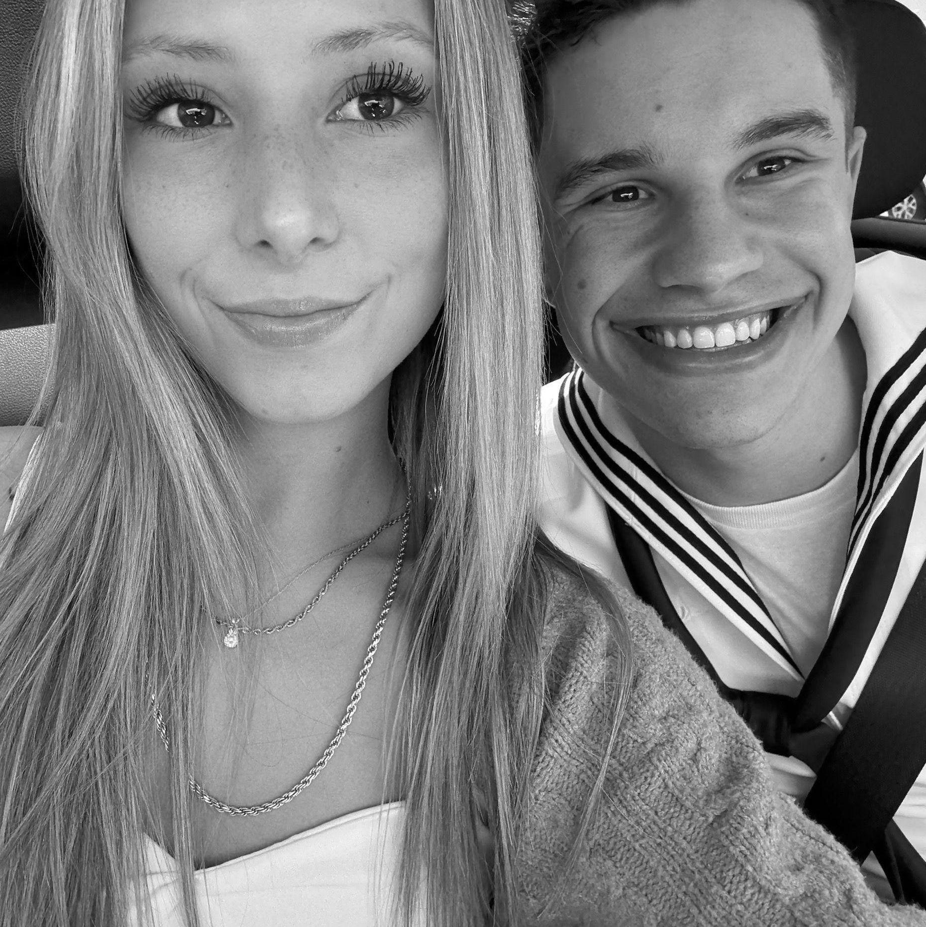 First time seeing each other after boot camp