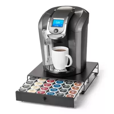"Keurig Brewed" Under the Brewer 36 K-Cup Capacity Rolling Drawer by Nifty™