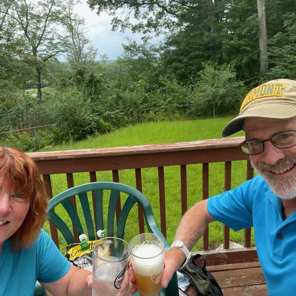 Bought our Dream Home!! We didn’t plan on purchasing a home (needs work) so close to our wedding date, but it was too good to pass up with 200 feet of frontage on…the FRENCH RIVER!