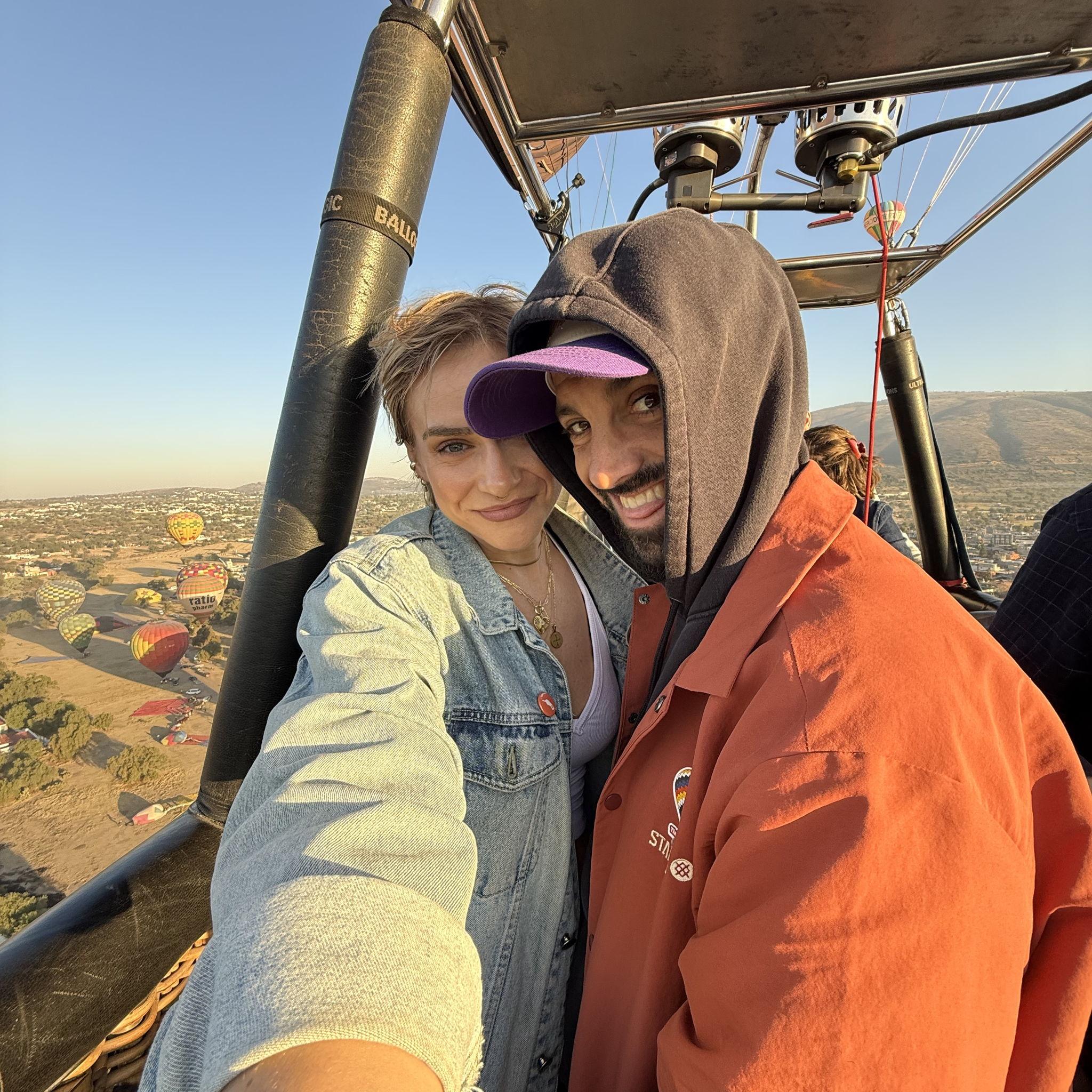 Hot Air Balloon in México
