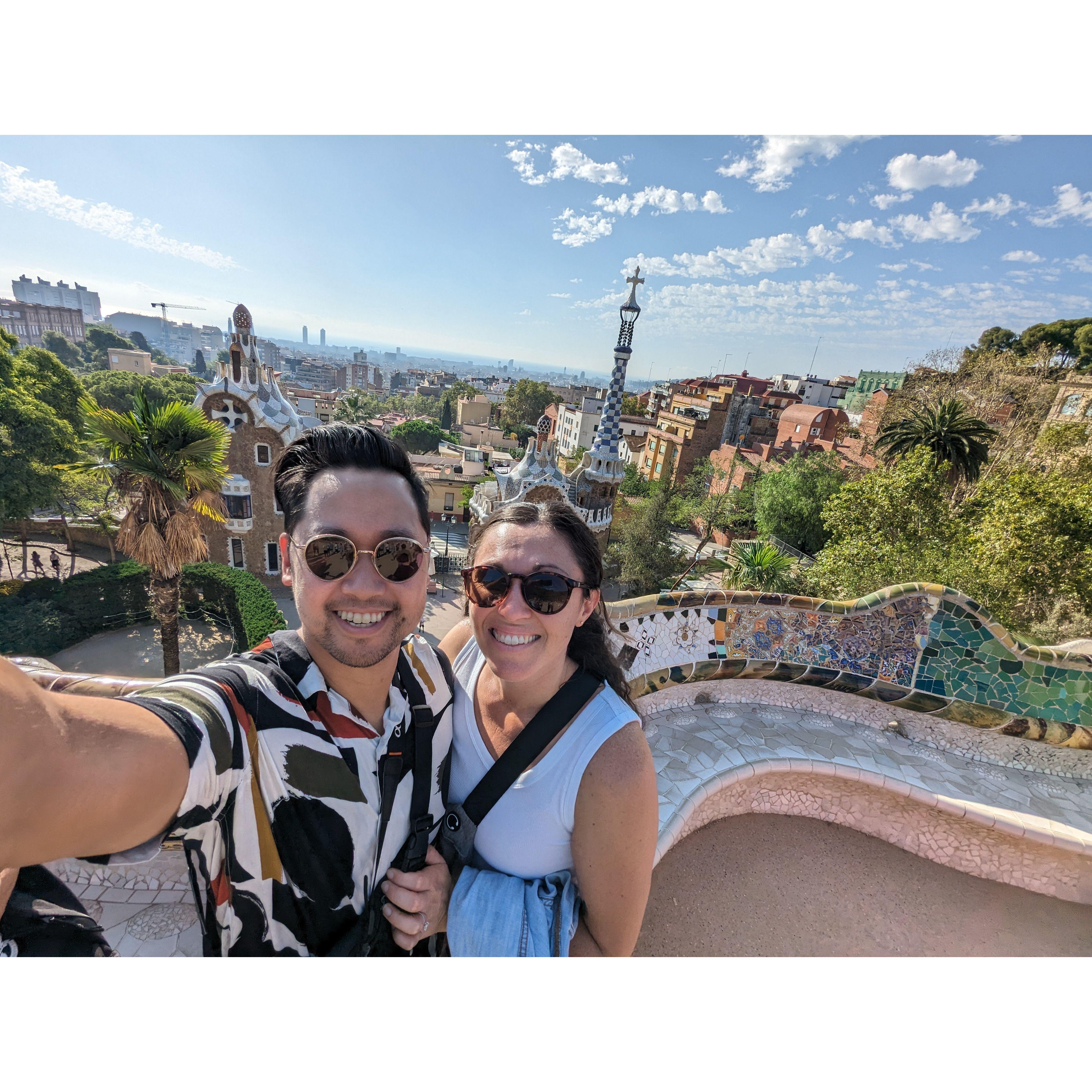 Park Guell in Barcelona