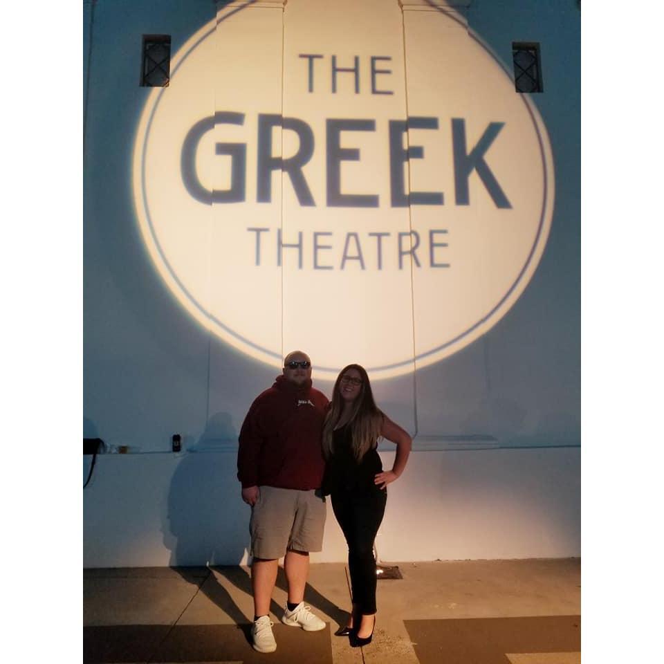 Greek Theater for Mac Millers memorial concert, on our West Coast Road Trip! 2018