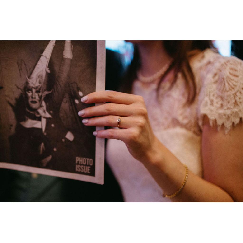 Engagement photo shoot at the historic Prytania Theatre in Uptown New Orleans.