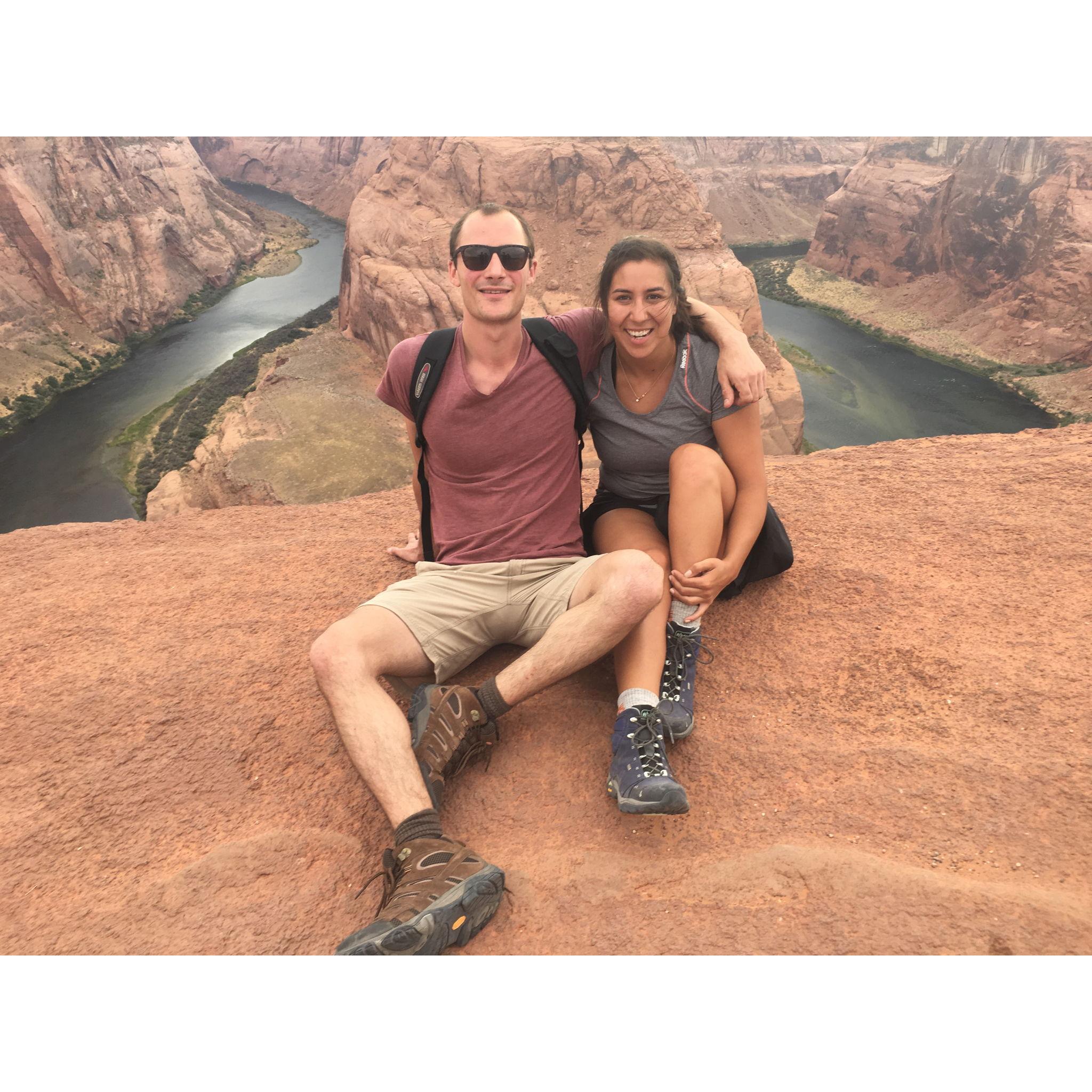 The start of a National Parks road trip, one of our favorite vacations!