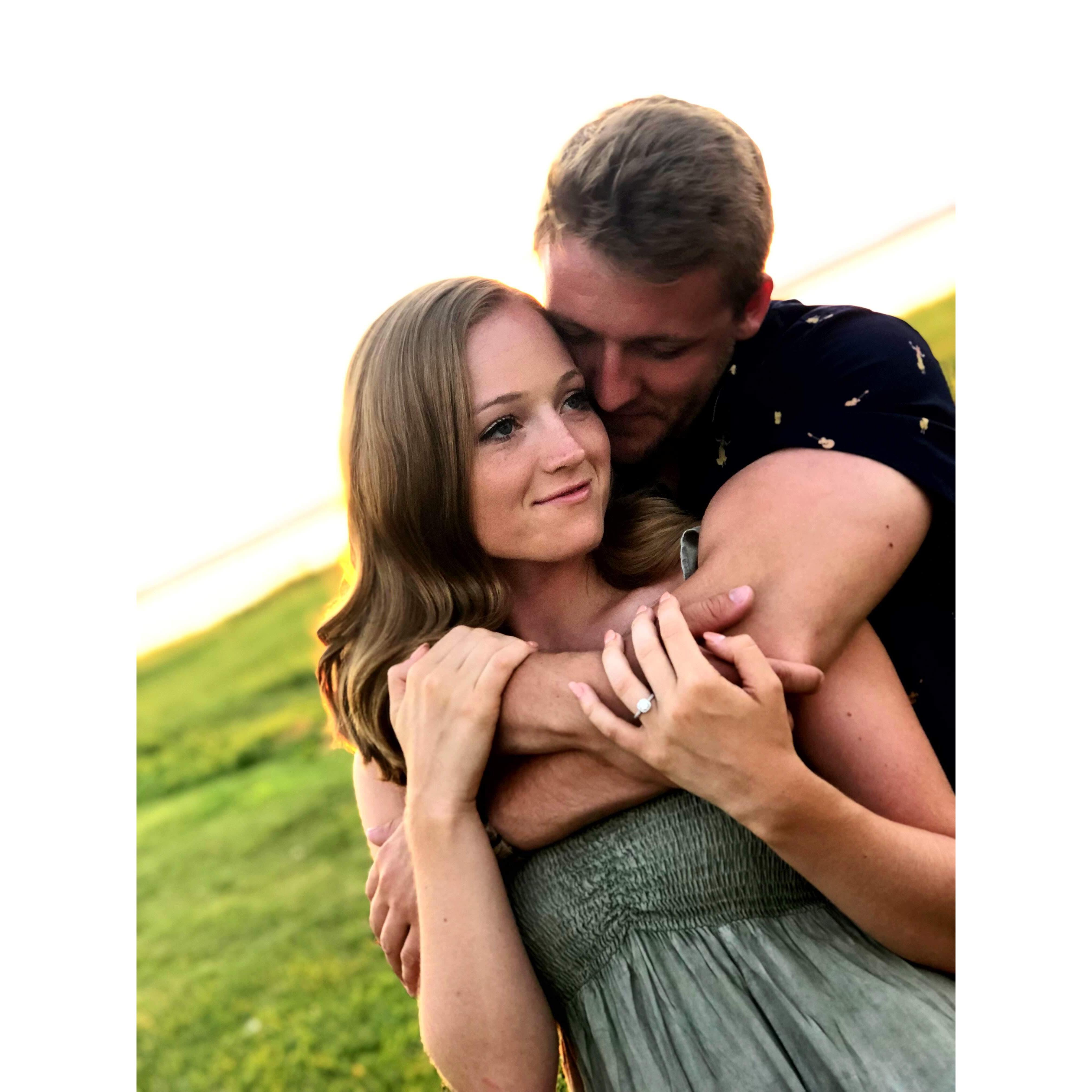 Engagement shoot in Chincoteague, VA