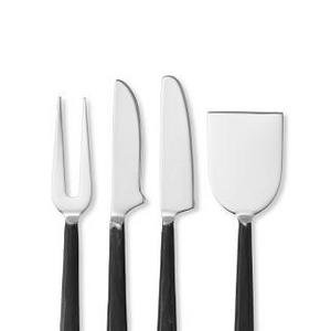 Burnished Cheese Knives, Set of 4