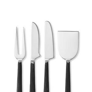 Burnished Cheese Knives, Set of 4