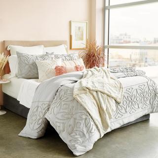 Chenille Border 3-Piece Comforter Set