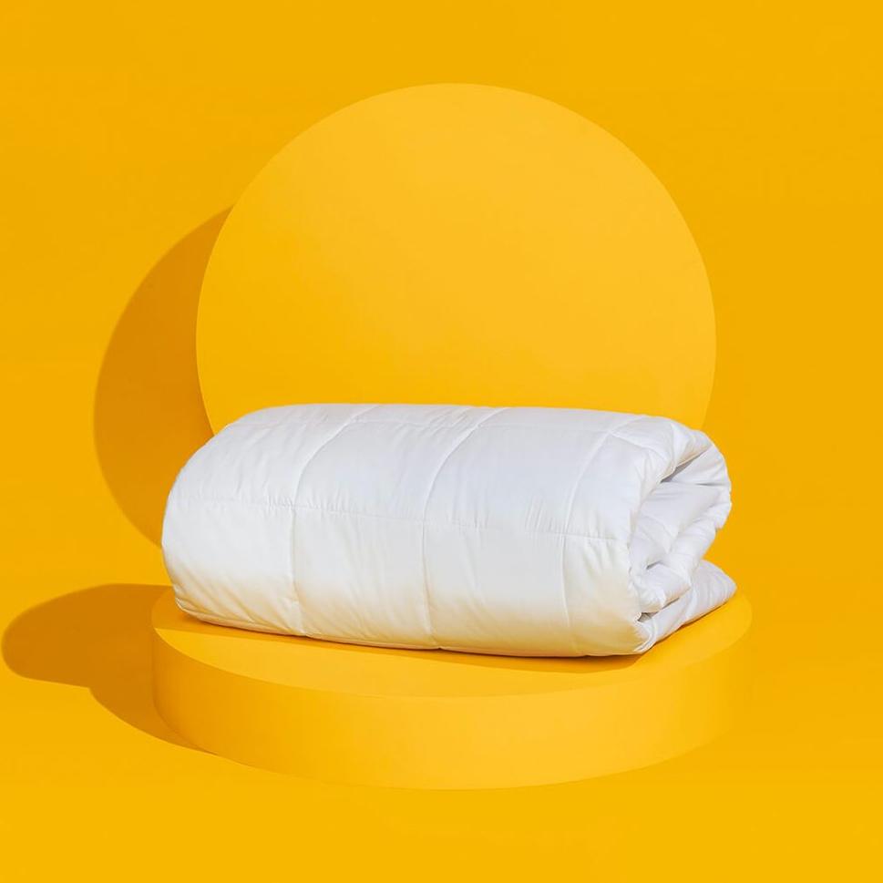 Slumber Cloud Core Mattress Pad, queen, white