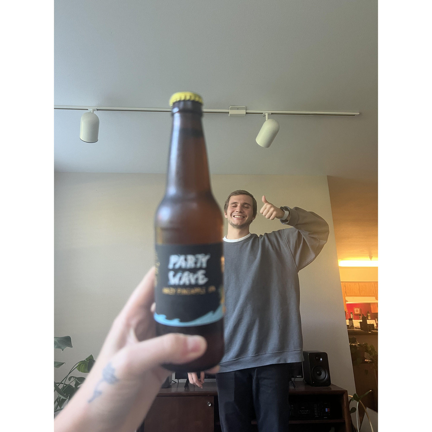 When Devin released 'Party Wave' a Hazy IPA with hints of pineapple