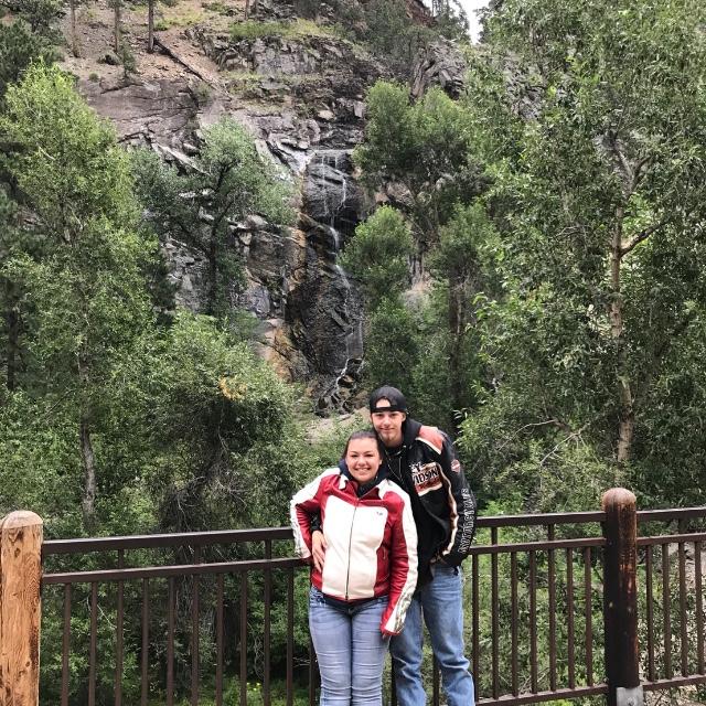 Bridal Veil Falls, Spearfish Canyon. Sturgis 2017