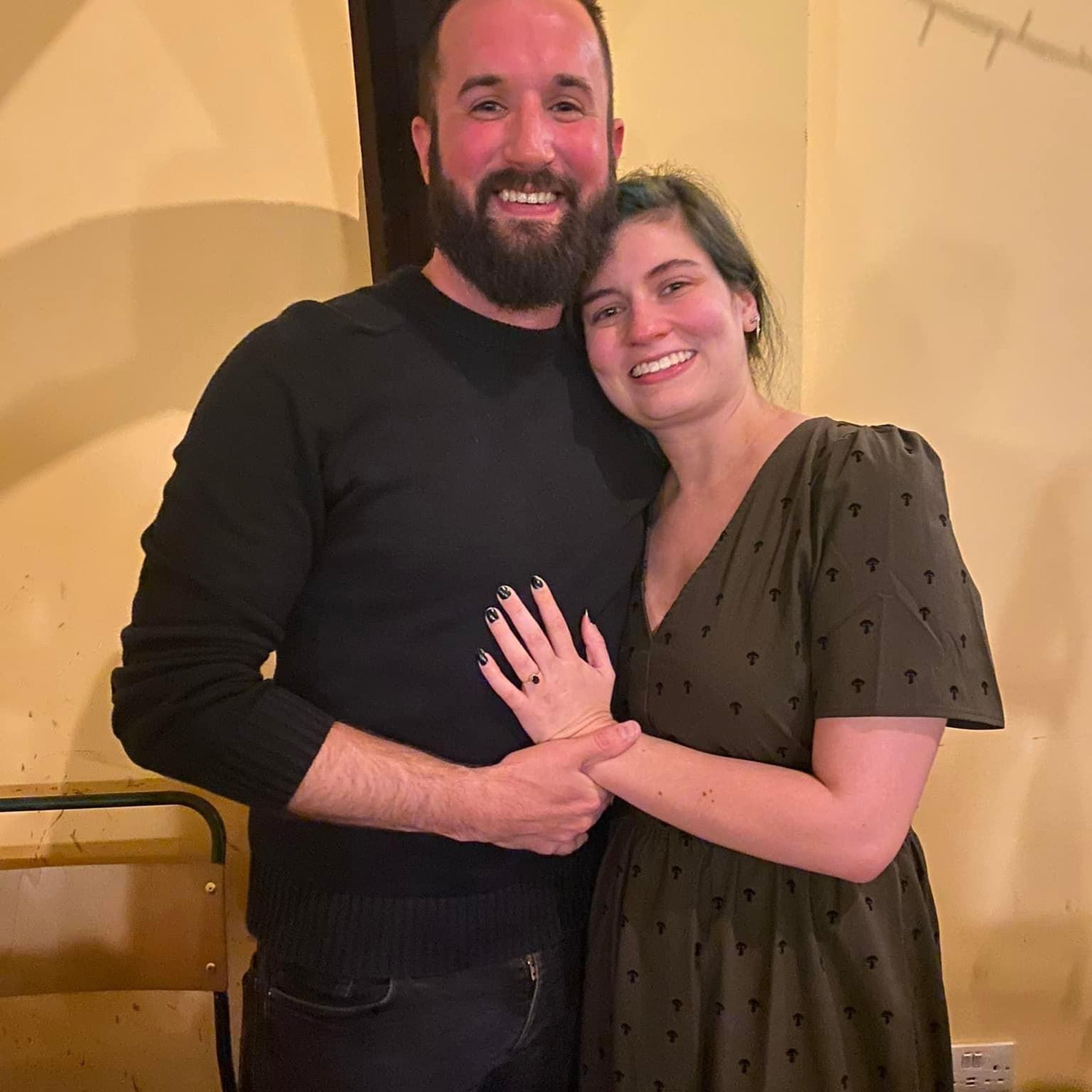 Our First Photo as an Engaged Couple