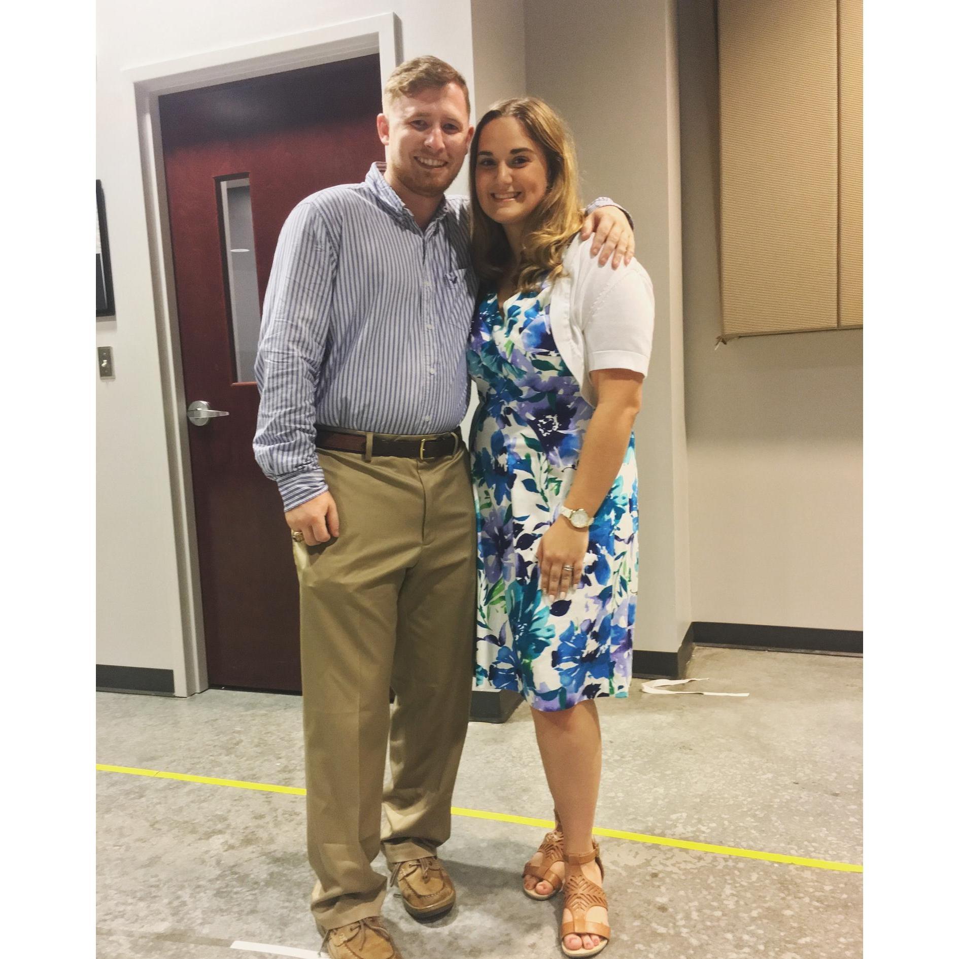 Josh and Alycia took swing dancing classes our church was offering for free.