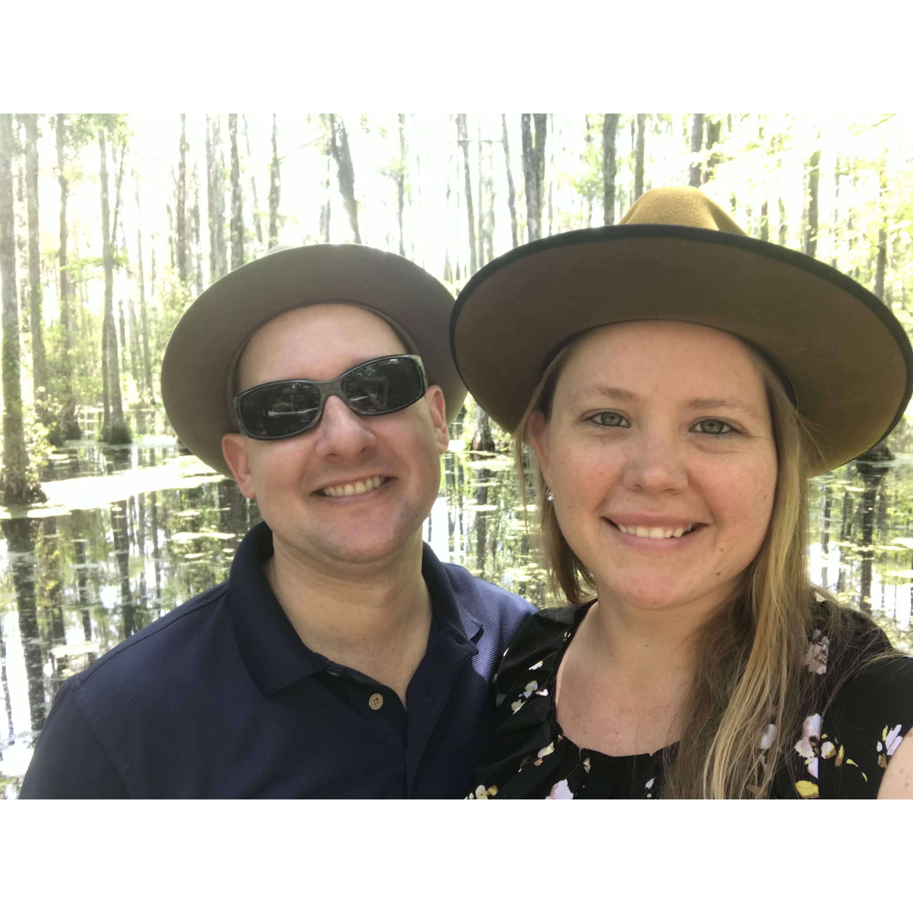Day-date to Cypress Gardens in Berkeley County! The swamp is surprisingly elegant and beautiful! No wonder why The Notebook was filmed here.